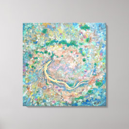 Ocean's Forest: Dragon's Current Leinwanddruck