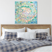 Ocean's Forest: Dragon's Current Leinwanddruck (Insitu (Schlafzimmer))