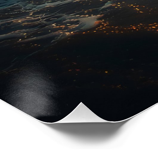 Ocean's Fury Poster (Ecke)