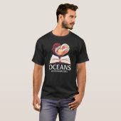 Oceans Of Possibilities Summer Reading Librarian B T-Shirt (Vorne ganz)