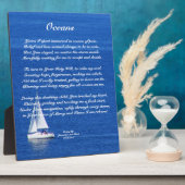 Oceans Plaque Fotoplatte (Seite)