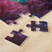 "Ocean's Silent Captive" - Octopus Portrait Puzzle (Seite)