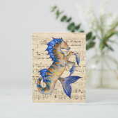 Oceans Song Postkarte (Stehend Vorderseite)