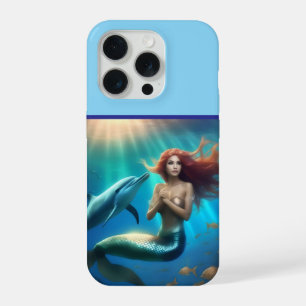 "Oceans Tanz: Die Reise einer Meerjungfrau und Del iPhone 15 Pro Hülle