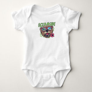 Oceanside Baby Strampler