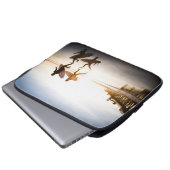 Oceanside Beach Laptopschutzhülle (Vorne Knopf)