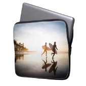 Oceanside Beach Laptopschutzhülle (Vorderseite Links)