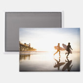 Oceanside Beach Magnet (Vorderseite/Rückseite)