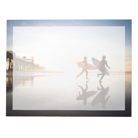 Oceanside Beach Notizblock (Vorderseite)