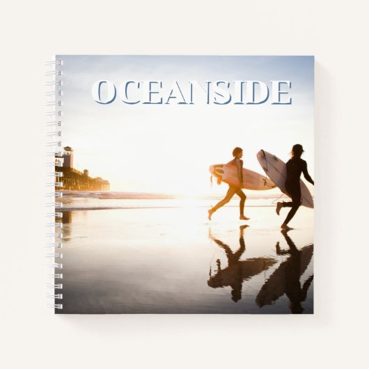 Oceanside Beach Notizblock (Vorderseite)