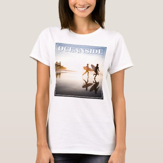 Oceanside Beach T-Shirt (Vorderseite)