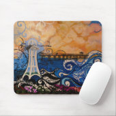 Oceanside Graffiti Mousepad (Mit Mouse)