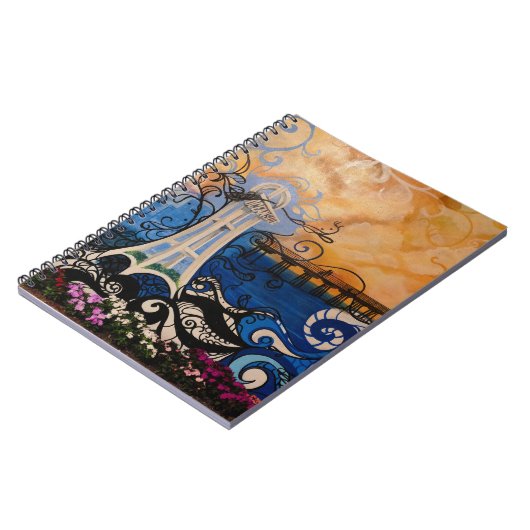 Oceanside Graffiti Notizblock (Linke Seite)