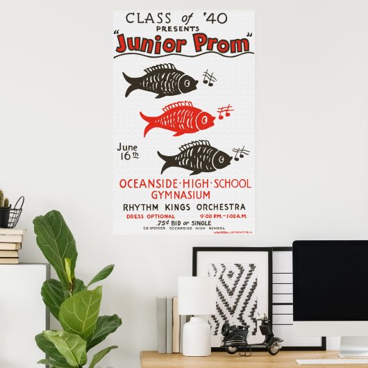 Oceanside High Junior Prom Poster (Heimbüro)