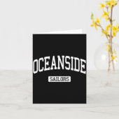 Oceanside High School HS Oceanside NY Universitäts Karte (Gelbe Blume)