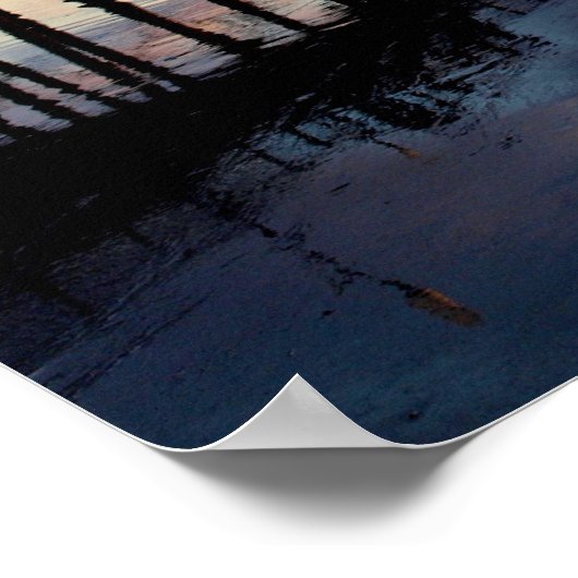 Oceanside Pier Poster (Ecke)