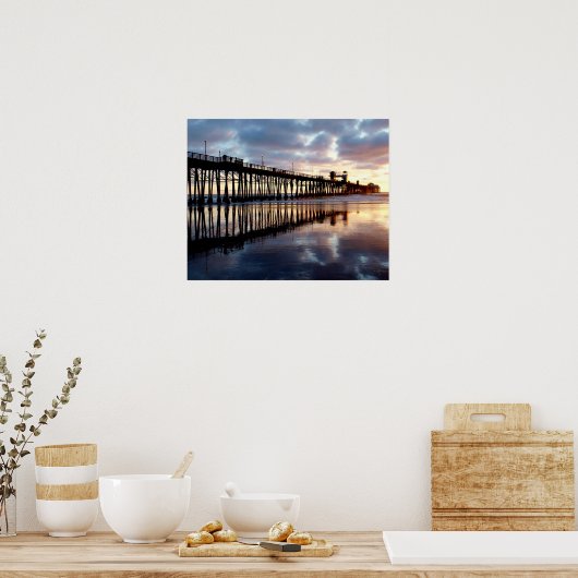 Oceanside Pier Poster (Küche)