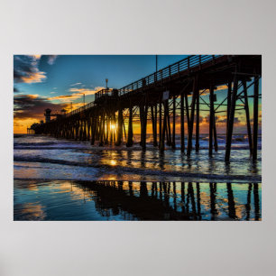 Oceanside Pier Poster