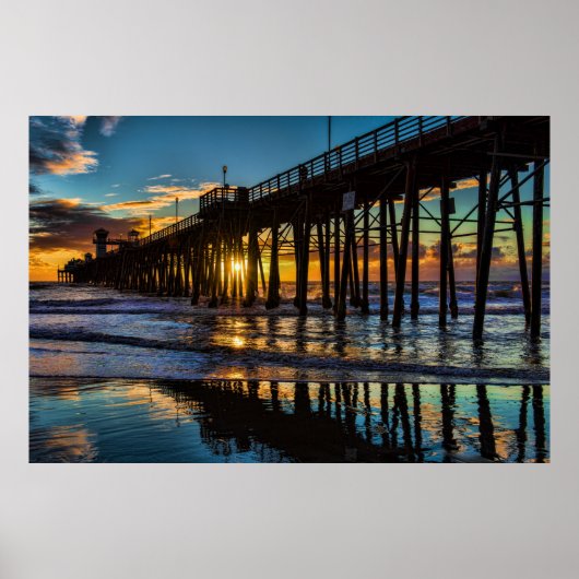 Oceanside Pier Poster (Vorne)
