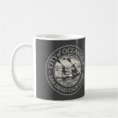 OCEANSIDE SAN DIEGO CALIFORNIA - OCEANSIDE HARBOR KAFFEETASSE (Links)
