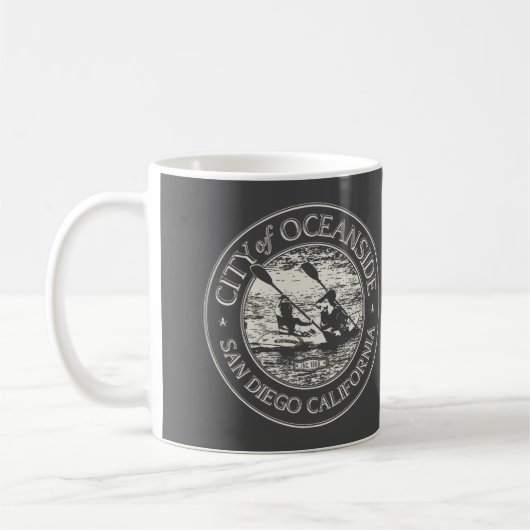 OCEANSIDE SAN DIEGO CALIFORNIA - OCEANSIDE HARBOR KAFFEETASSE (Links)