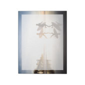 Oceanside-Strand Notizblock (Rotiert)