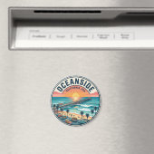 Oceanside USA Magnet (In Situ (Geschirrspüler))