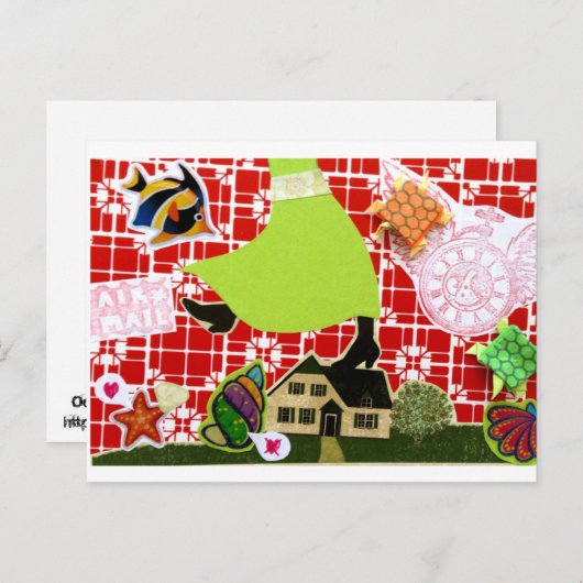 Oceanside Walk Postkarte (Vorne/Hinten)