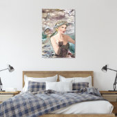 Oceanus Daughter Leinwanddruck (Insitu (Schlafzimmer))