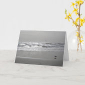 Oceanview Gruß-Karte Karte (Gelbe Blume)