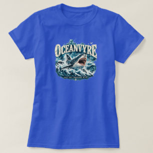 OceanVyre Shark Ocean Adventure Damen T-Shirt