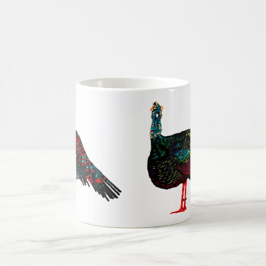 Ocelled Turkey Kaffeetasse (Mittel)