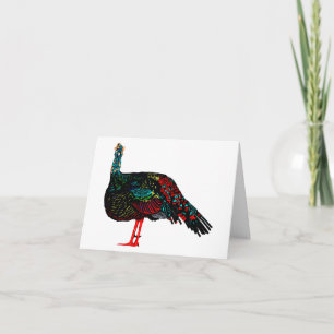 Ocelled Turkey Karte