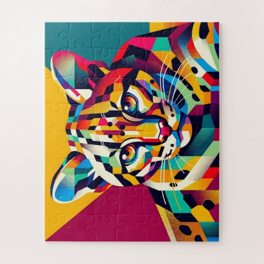 Ocelot 50 Piece Kids Puzzle (Vertikal)