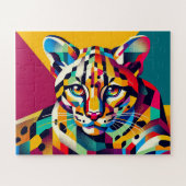 Ocelot 50 Piece Kids Puzzle (Horizontal)