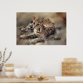 Ocelot Art Poster (Küche)