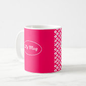Ocelot Foto Frames - Rot Kaffeetasse (Vorderseite Links)