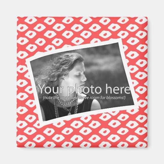 Ocelot Foto Frames - Rot Magnet (Vorne)