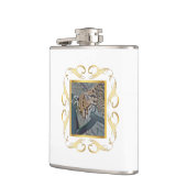 Ocelot Gerahmt Flachmann (Links)