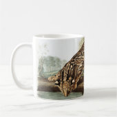 Ocelot, Leopard Cat (Felis pardalis) Illustration Kaffeetasse (Links)