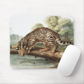 Ocelot, Leopard Cat (Felis pardalis) Illustration Mousepad (Mit Mouse)