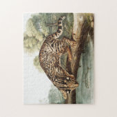 Ocelot, Leopard Cat (Felis pardalis) Illustration Puzzle (Vertikal)