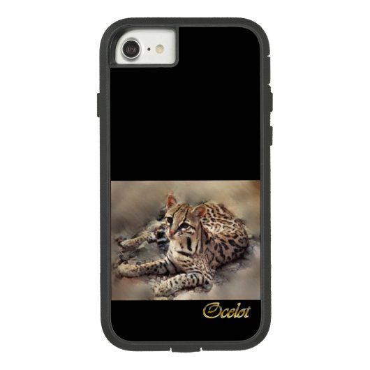Ocelot Lovers Art Case-Mate iPhone Hülle (Rückseite)