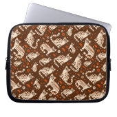 Ocelot Pattern Laptopschutzhülle (Vorderseite)