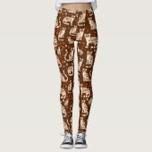 Ocelot Pattern Leggings (Vorderseite)