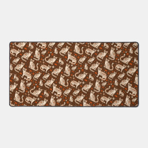 Ocelot Pattern Schreibtischunterlage