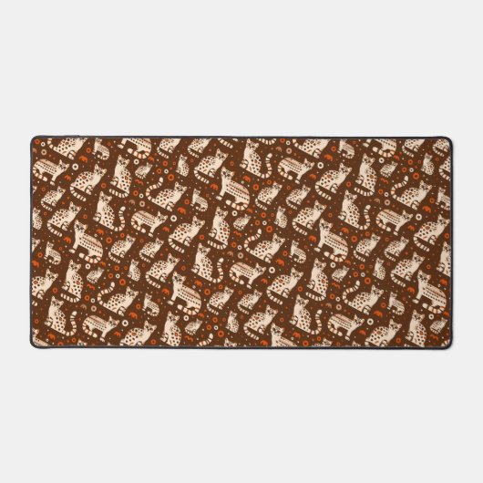 Ocelot Pattern Schreibtischunterlage (Vorderseite)