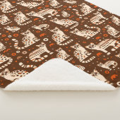 Ocelot Pattern Sherpadecke (3/4)