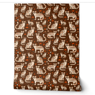 Ocelot Pattern Tapete