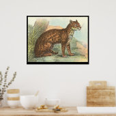 Ocelot Poster (Küche)